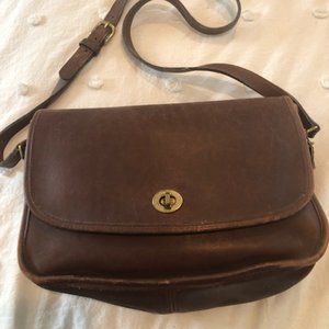 Vintage Coach Brown Satchel